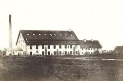 Ansicht der Papiermühle im Jahre 1887